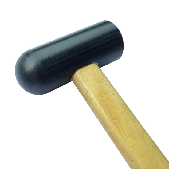 Martelo PVC - 25 mm - Preto