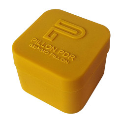 Cola fria dourada box de silicone