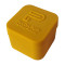 Cola fria dourada box de silicone