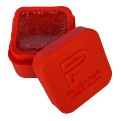 Cola fria vermelha box de silicone