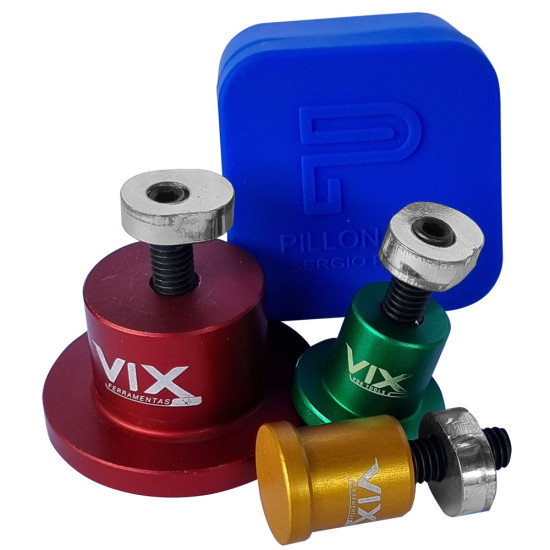 Kit cola fria com 3 ventosas e uma cola fria azul box de silicone Kit cola fria com 3 ventosas e uma cola fria azul box de silicone