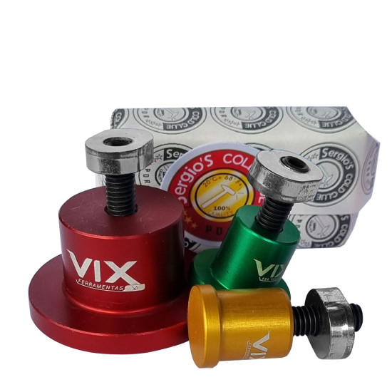 Kit cola fria com 3 ventosas e uma cola fria vermelha 20g