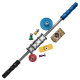 Kit cola fria dourada 20g repuxadeira e 6 ventosas