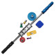 Kit cola fria azul box de silicone repuxadeira e 6 ventosas
