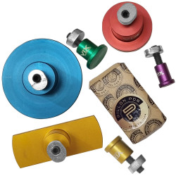 Kit cola fria dourada 20g e 6 ventosas