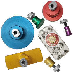 Kit cola fria vermelha 20g e 6 ventosas