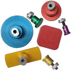 Kit cola fria vermelha box de silicone e 6 ventosas